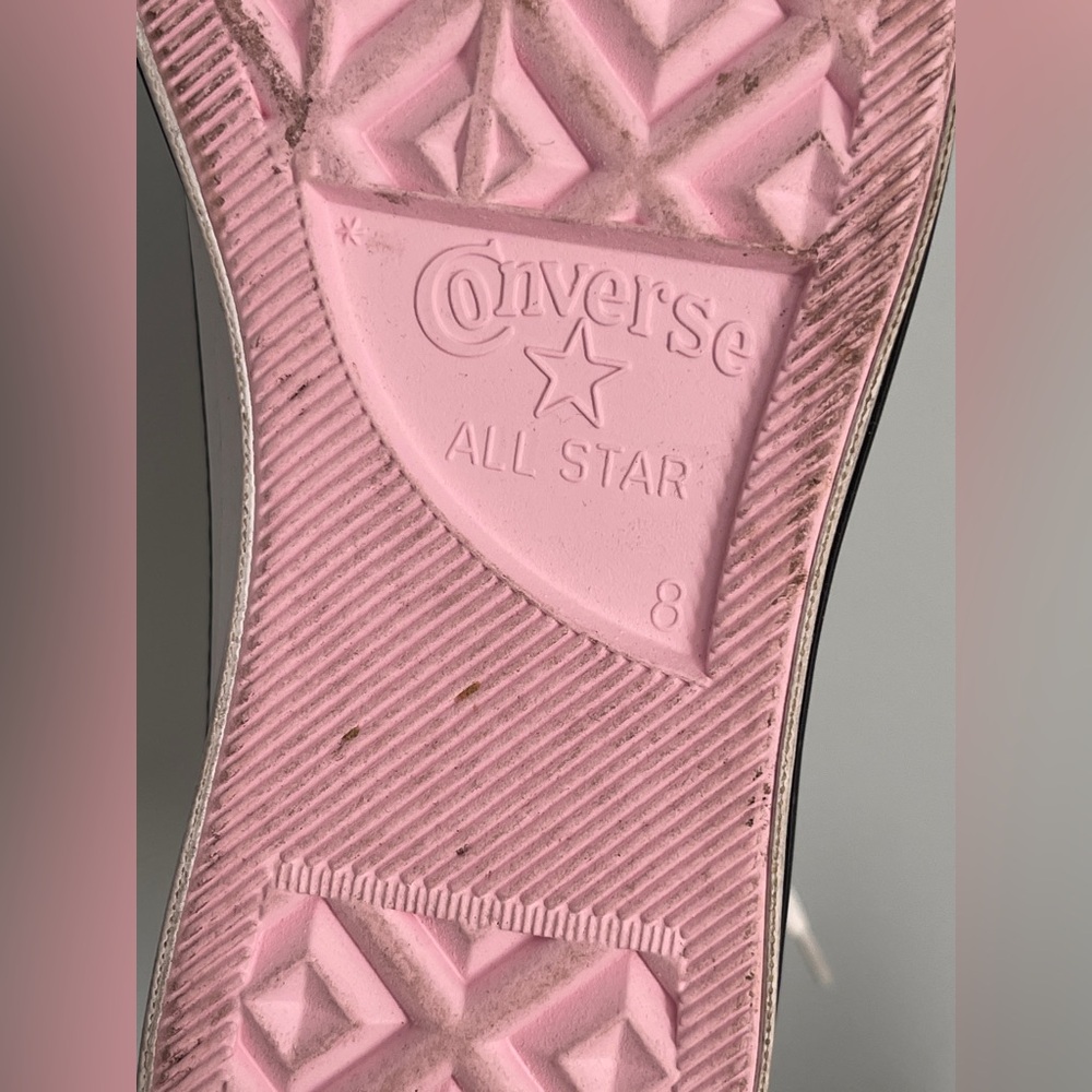 Converse unisex Tropical High-Top Sneakers - Pink and Red - Picture 9 of 10